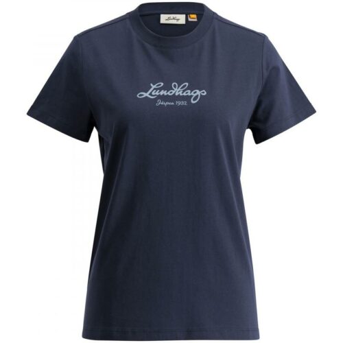 Lundhags Järpen Logo T-Shirt W 75350 Deep Blue