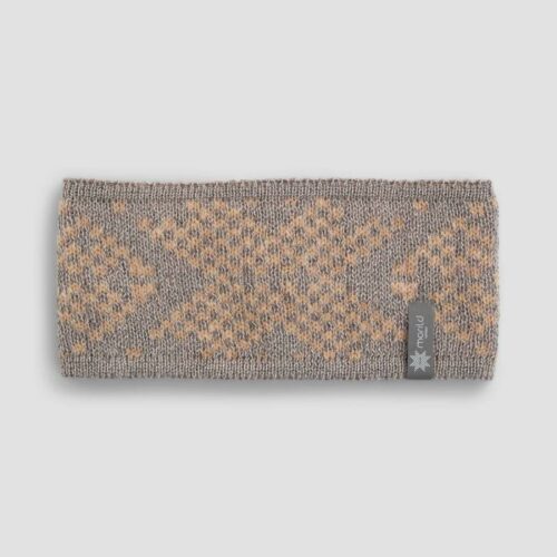 Morild Morild Tradisjon pannebånd med refleks Grå/Sand