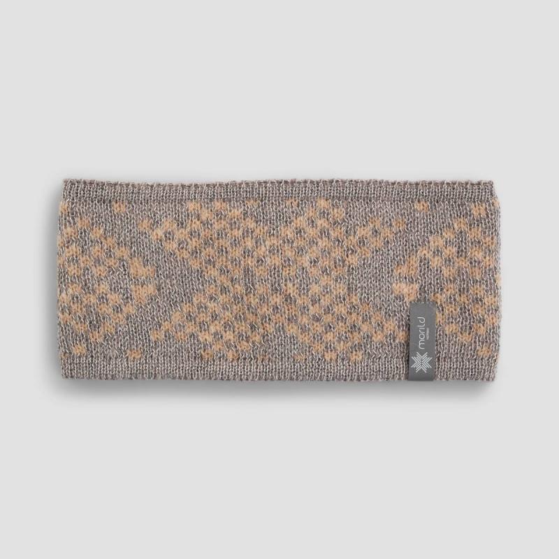 Morild Morild Tradisjon pannebånd med refleks Grå/Sand