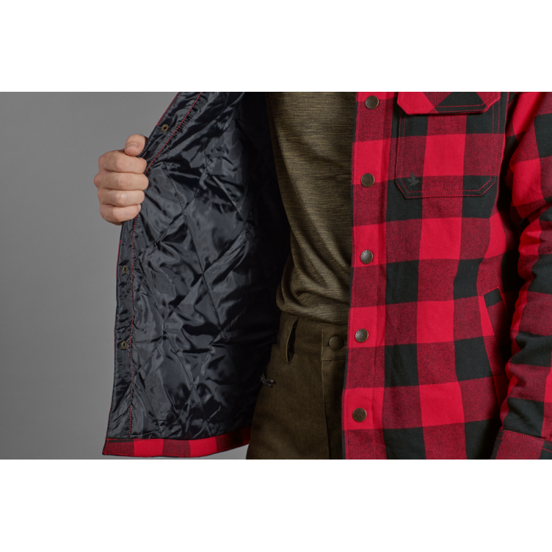 SEELAND Canada Skjorte Red Check - Bilde 3