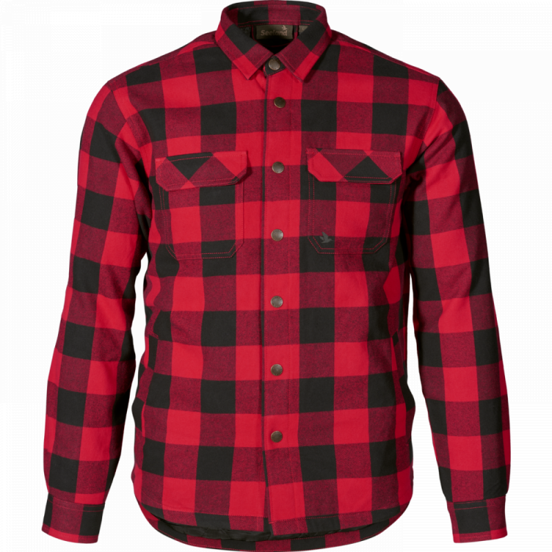SEELAND Canada Skjorte Red Check