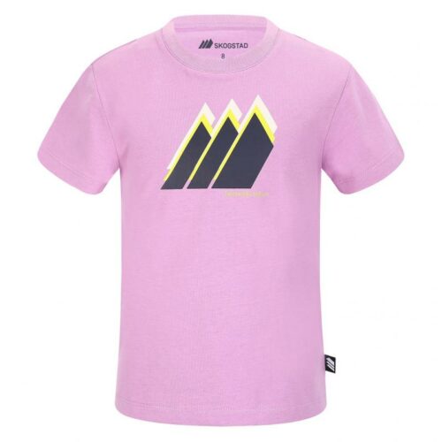 Skogstad J Smøla Økologisk Bomull T-Skjorte 594 Pale Pansy