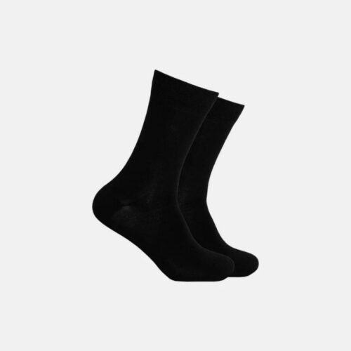 TUFTE U Crew Socks Black Beauty