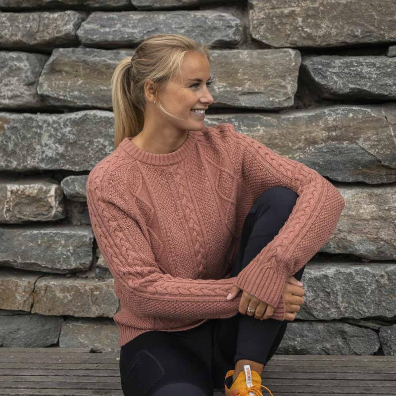 TUFTE W Robin Cable Sweater - Bilde 3