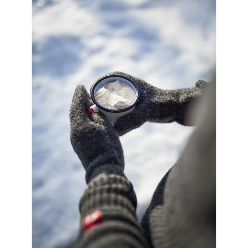 Ulvang Hammerfest Mitten Charcoal Melange - Bilde 3