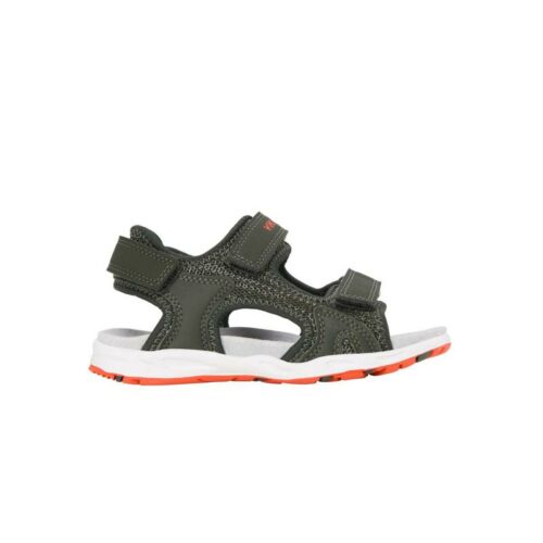 Viking Anchor Sandal 3V Huntinggreen / Red