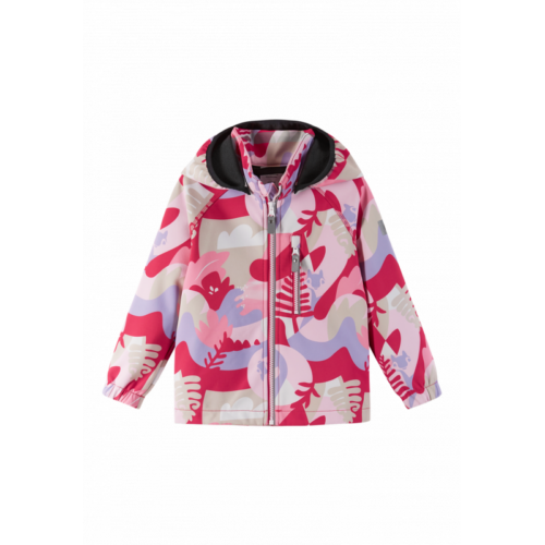 Reima Softshell jacket Vantti Bright Berry 5100009B Friluftsbua 1