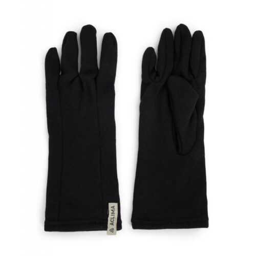 Aclima Woolterry Liner Gloves Jet Black 108468 Friluftsbua 1