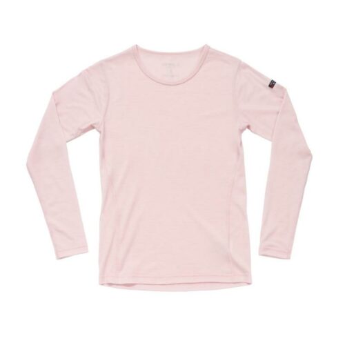 Devold Breeze Merino 150 Shirt Wmn A Chalk Pink GO 180 286 A Friluftsbua 1