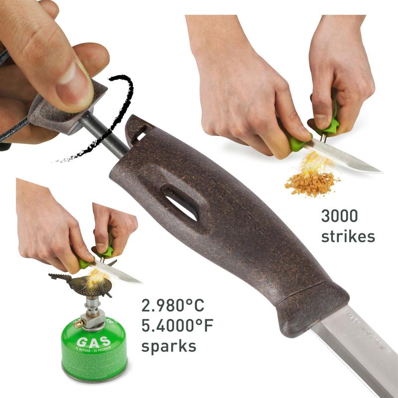 Light My Fire Swedish FireKnife BIO 2in1 cocoshell 2121101210 Friluftsbua 5